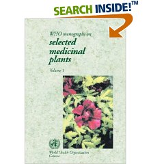 WHO - Monographs on selected medicinal plants